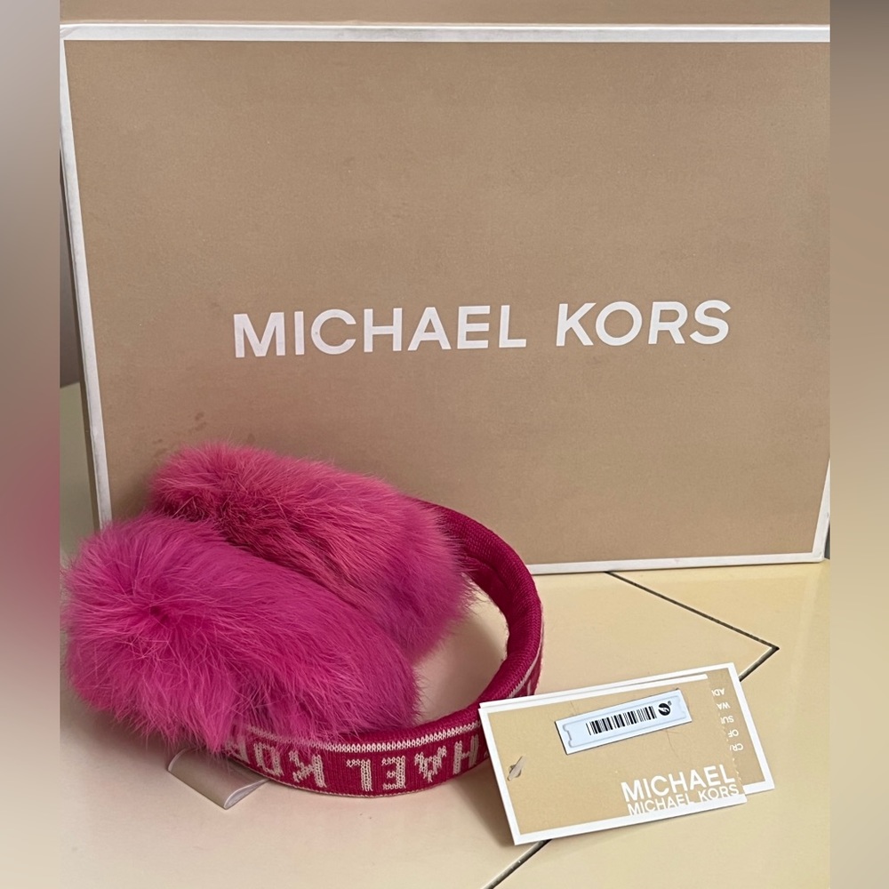 Michael Kors Pink Earmuffs